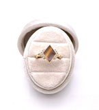 Tiger's Eye Ring in Yellow Gold C330R2033TE
