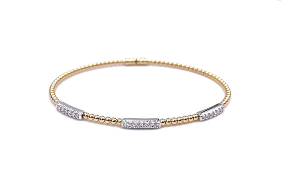 Simon G Beaded Bangle Bracelet A846LB2345-Y