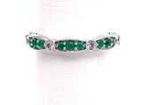 Emerald and Diamond Band C05009-2611W
