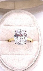 Simon G Engagement Ring in Yellow Gold A846LR4125-OV