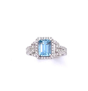 Simon G Aquamarine Ring C846TR148