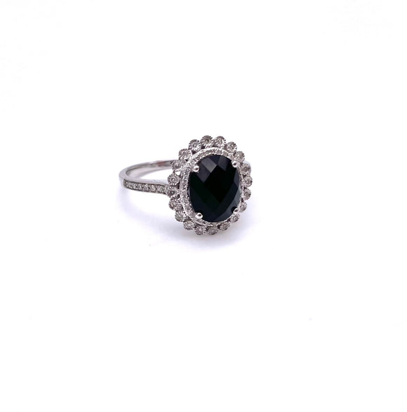 Oval Black Onyx Ring C401RO3965