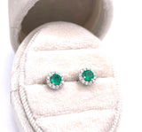 Emerald and Diamond Earrings F368ECC175E21W1