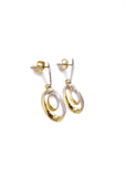 Jorge Revilla Bubble Collection Two Tone Earrings F351PE121-217/OM