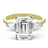 Simon G Emerald Cut Engagement Ring A846LR4015