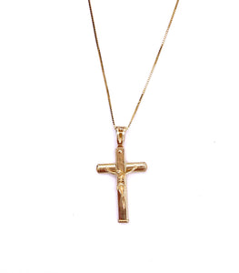 Yellow Gold Crucifix F312LF869