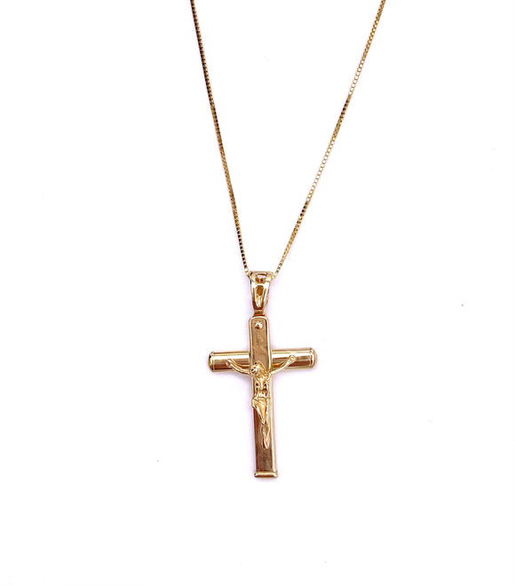 Yellow Gold Crucifix F312LF869