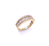 Yellow Gold Diamond Band Ring A330B388918