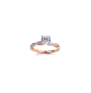 Sylvie Engagement Ring in Rose Gold A819S1524-014A4KO