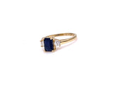 Dark Blue Sapphire Ring C330B436024