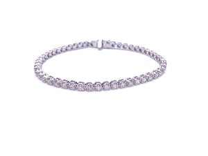 2.68 Carat Diamond Tennis Bracelet A330B380995