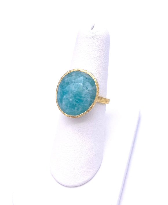 Jorge Revilla Shade Collection Amazonite Ring C351O129-005AZO14