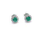 Emerald and Diamond Earrings F368ECC175E21W1