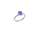 Oval Tanzanite Ring C093KR3648