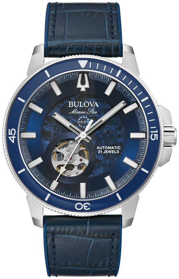 Men's Bulova Marine Star Automatic Watch E31996A291