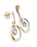 Jorge Revilla Spain Bubble Collection Blue Topaz Earrings F351PE121-217/BTM