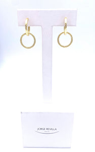 Jorge Revilla Pop Collection Hoop Earrings F351 PE120-9682/O