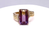 Ametrine Ring in 14K Yellow Gold C314R2006AC