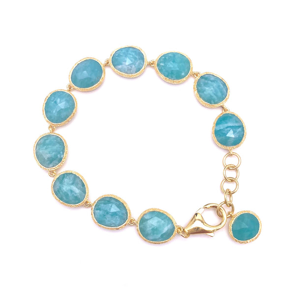 Jorge Revilla Shade Collection Amazonite Bracelet F351PU-129-004AZO