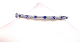 Blue Sapphire Bangle Bracelet F093EB1167-1