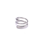 Jorge Revilla Spain Swirl Collection Silver Ring F351O120-6656/14