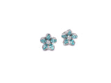 Simon G Paraiba Tourmaline Flower Earrings F84601145