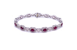 Ruby and Diamond Bracelet