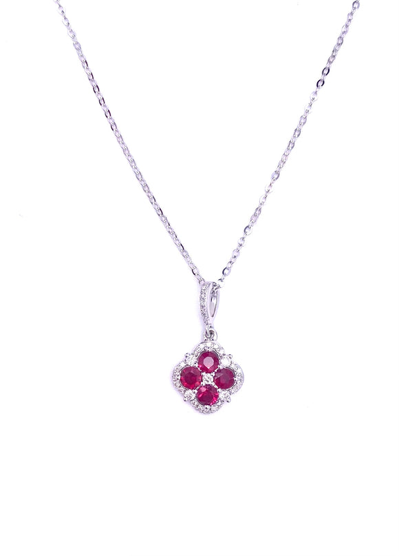 Ruby Necklace F401N1714RUW