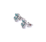 Simon G Paraiba Tourmaline Flower Earrings F84601145