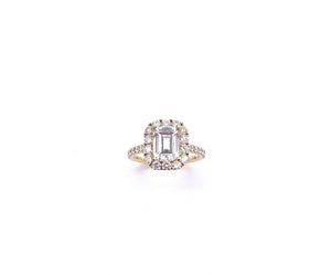 Sylvie Yellow Gold Engagement Ring A819S1299-100A4