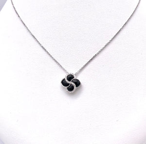 Black Onyx Necklace F314TN0208ON