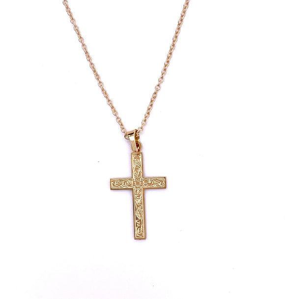 Yellow Gold Cross F818R16161