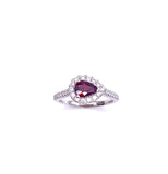 Pear Shaped Ruby Ring C093UR2161-19