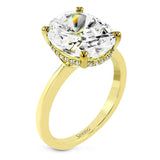 Simon G Oval Engagement Ring A846LR4207