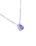 Pear Shaped Tanzanite Necklace F401N04409-TZW