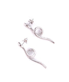 Jorge Revilla Post Style Snake Earrings F351PE120-458