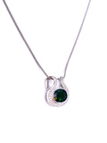 Estate Green Tourmaline Necklace