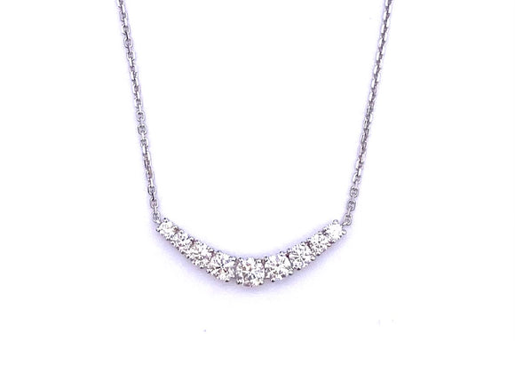 Diamond Smile Necklace A317ZP830