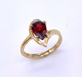 Pear Shaped Garnet Ring C3905160