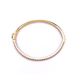 Hinged Bangle Bracelet With Diamonds A330B389913