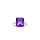 PeJay Creations Amethyst Ring C070FD15887AME/14W