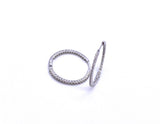 Inside Out Diamond Hoop Earrings 1.25 TDW A330B301002