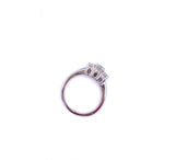 Three Stone Diamond Ring A025TSR75BW