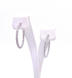 Inside Out Diamond Hoops A093ME7685