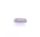 Lovely Diamond Band in White Gold A330B284227