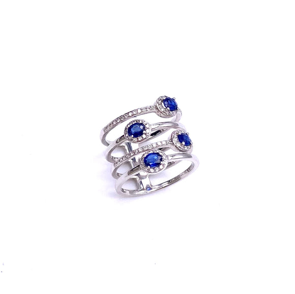 Modern Sapphire Ring C401RO2061SAW