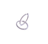 Inside Out Diamond Hoops A093ME7685