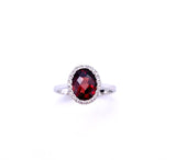 PeJay Creations Garnet Ring C070FD15881GAR