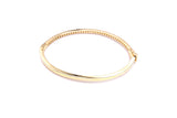 Hinged Bangle Bracelet With Diamonds A330B389913