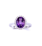 PeJay Creations Amethyst Ring C070FD15881AME